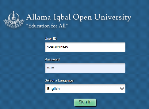 AIOU Enrollment 2023 – Enrollment aiou.edu.pk Login