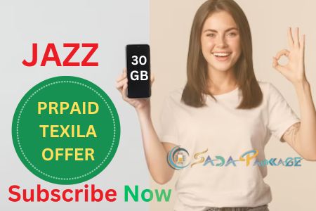 jazz prepaid taxila offer 2024