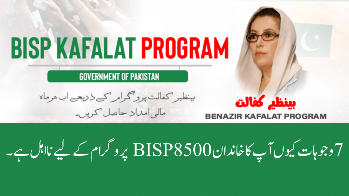 7 Reasons Why Your Family Is Ineligible for the 8500 BISP Program