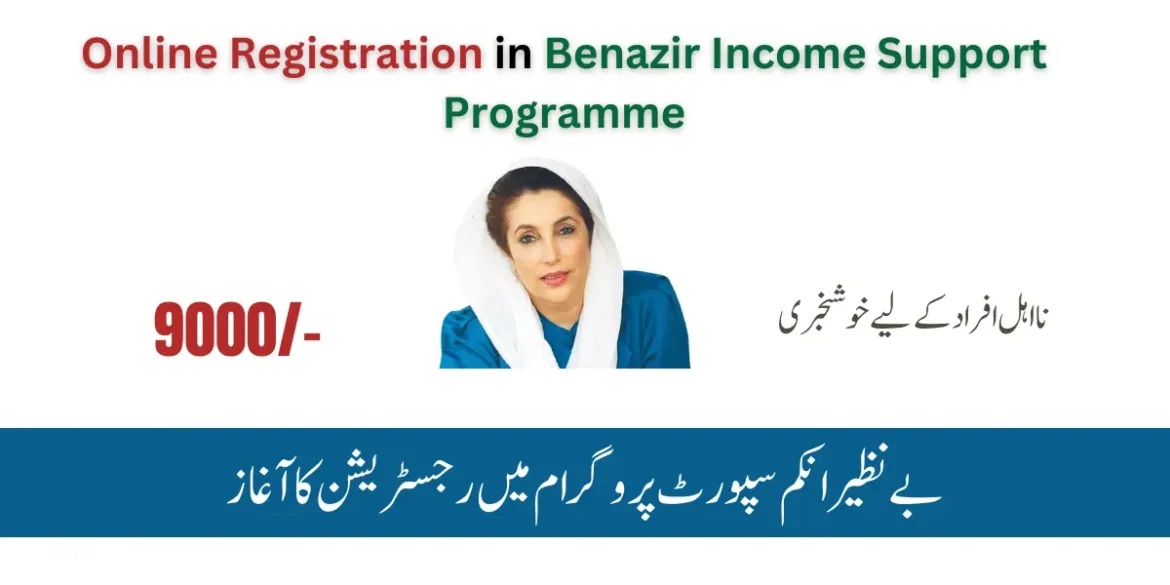 Online Registration in Benazir Income Support Program 2024